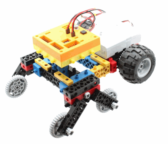 kids robot model of Mars rover Perseverance